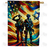 Soldiers of Unity Double Sided House Flag 28" x 40"