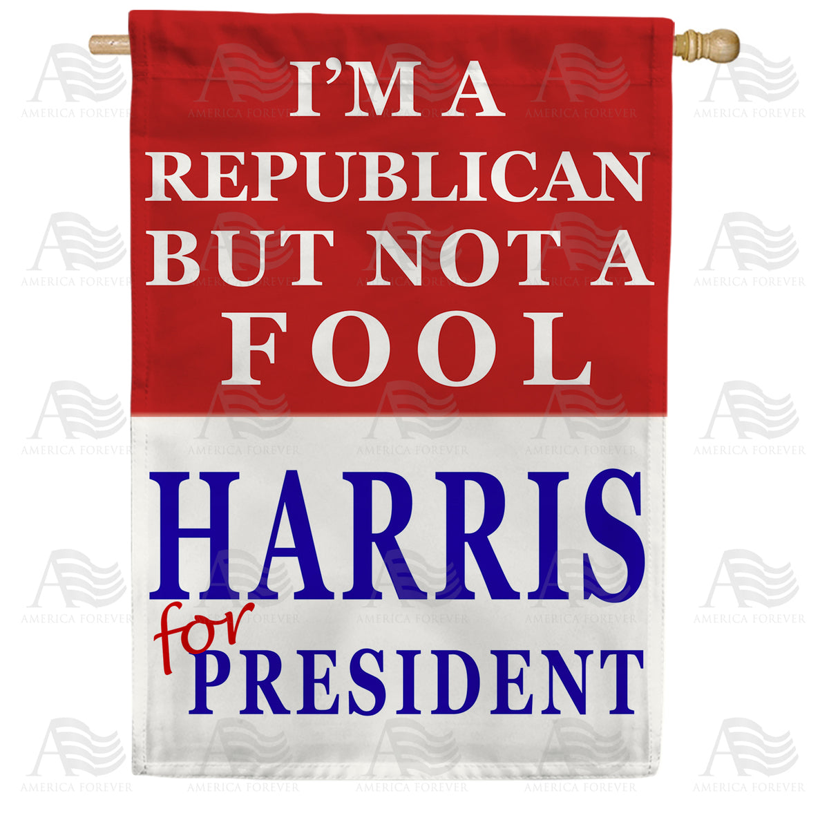 America Forever Harris for President House Flag