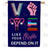 America Forever Vote Like Your Rights Depend On It House Flag