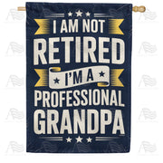 America Forever Professional Grandpa House Flag