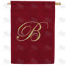 America Forever Ornate Script Monogram House Flag