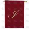 America Forever Ornate Script Monogram House Flag