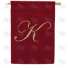 America Forever Ornate Script Monogram House Flag