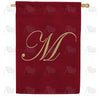 America Forever Ornate Script Monogram House Flag