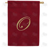 America Forever Ornate Script Monogram House Flag