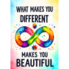 What Makes You Different Autism Awareness House Flag