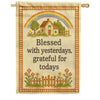 America Forever Blessed With Yesterdays Grateful For Todays House Flag