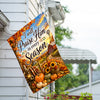 America Forever I Will Praise Him In Every Season Fall House Flag