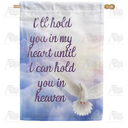America Forever Holding You in My Heart House Flag