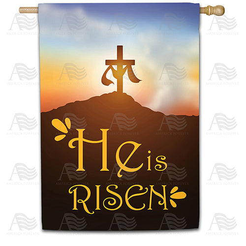 America Forever Easter Resurrection House Flag