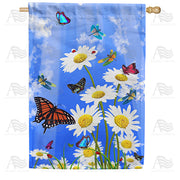 America Forever Spring Has Sprung House Flag