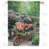 America Forever Fragrant Woods House Flag