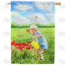 America Forever Granny's Little Helper House Flag
