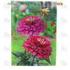 America Forever Hovering Bee House Flag