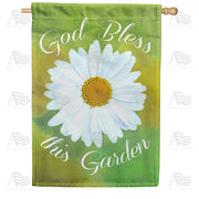 America Forever God Bless This Garden House Flag