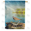 America Forever Killdeers By Water House Flag