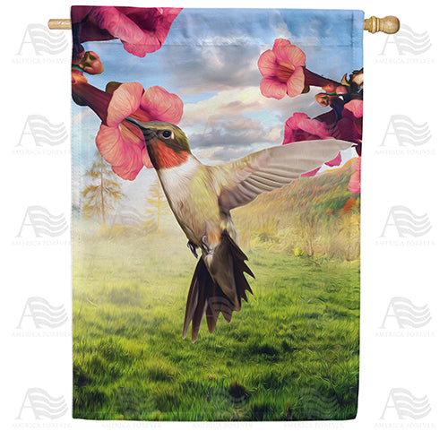 America Forever Sweet Nectar House Flag