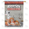 America Forever Don't Shop, Adopt! House Flag