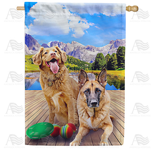 America Forever "Throw it Again!" House Flag