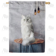 America Forever Diva Kitty House Flag