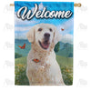 America Forever Singing Dog House Flag