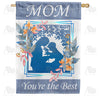America Forever Mom, You're The Best House Flag