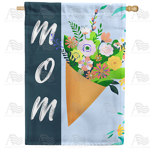 America Forever Bouquet For Mom House Flag