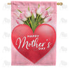 America Forever Mom, I Give You My Heart House Flag