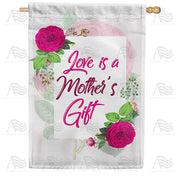 America Forever Mother's Gift Of Love House Flag