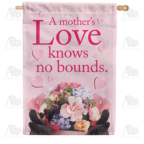 America Forever Mom Is Always There For You House Flag