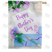 America Forever To Mom, Signed With Love House Flag