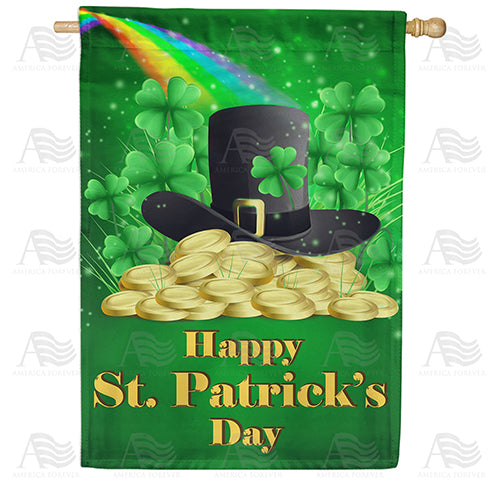 America Forever Leprechaun Hidden Stash House Flag