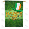 America Forever St. Pat's Irish Hat House Flag