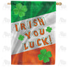 America Forever Irish You Luck! House Flag