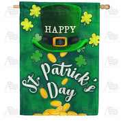 America Forever Irish Lucky Day House Flag