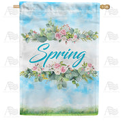 America Forever It's Spring House Flag