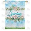 America Forever It's Spring House Flag