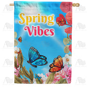 America Forever Spring Vibes House Flag