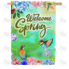America Forever Spring Happiness House Flag