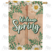 America Forever Poppies On Wood House Flag