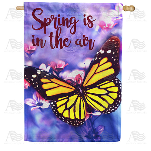 America Forever Spring Is In The Air House Flag