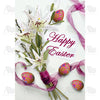 America Forever Easter Lily Bouquet House Flag