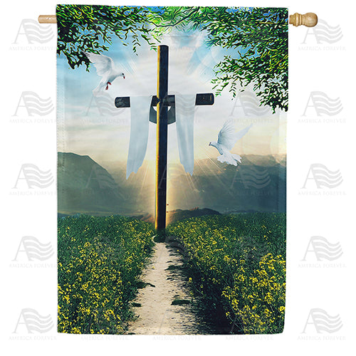America Forever The Road To Galilee House Flag