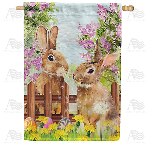 America Forever Discussing Easter Deliveries House Flag