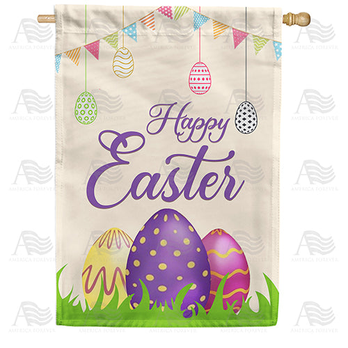 America Forever Easter Party House Flag