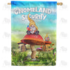 America Forever Gnomeland Security House Flag