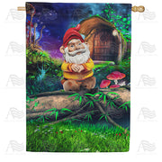 America Forever Wise Old Gnome House Flag