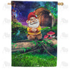 America Forever Wise Old Gnome House Flag
