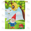 America Forever Bee Keeper Gnome House Flag