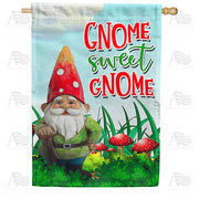 America Forever Gnome Sweet Gnome House Flag